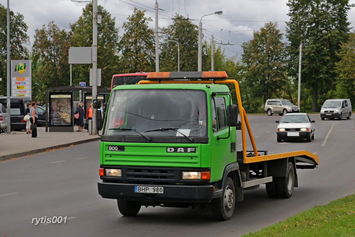 Литва, № BHP 980 — DAF 600/800/1000 (общая модель)