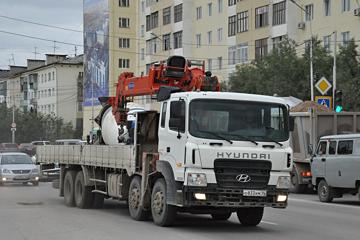 Саха (Якутия), № О 833 КМ 14 — Hyundai Power Truck HD320
