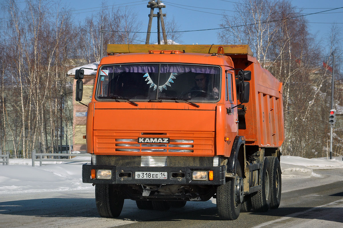 Саха (Якутия), № В 318 ЕЕ 14 — КамАЗ-65115 (общая модель)