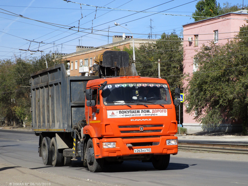 Волгоградская область, № У 263 НО 163 — КамАЗ-65115-A4(23)