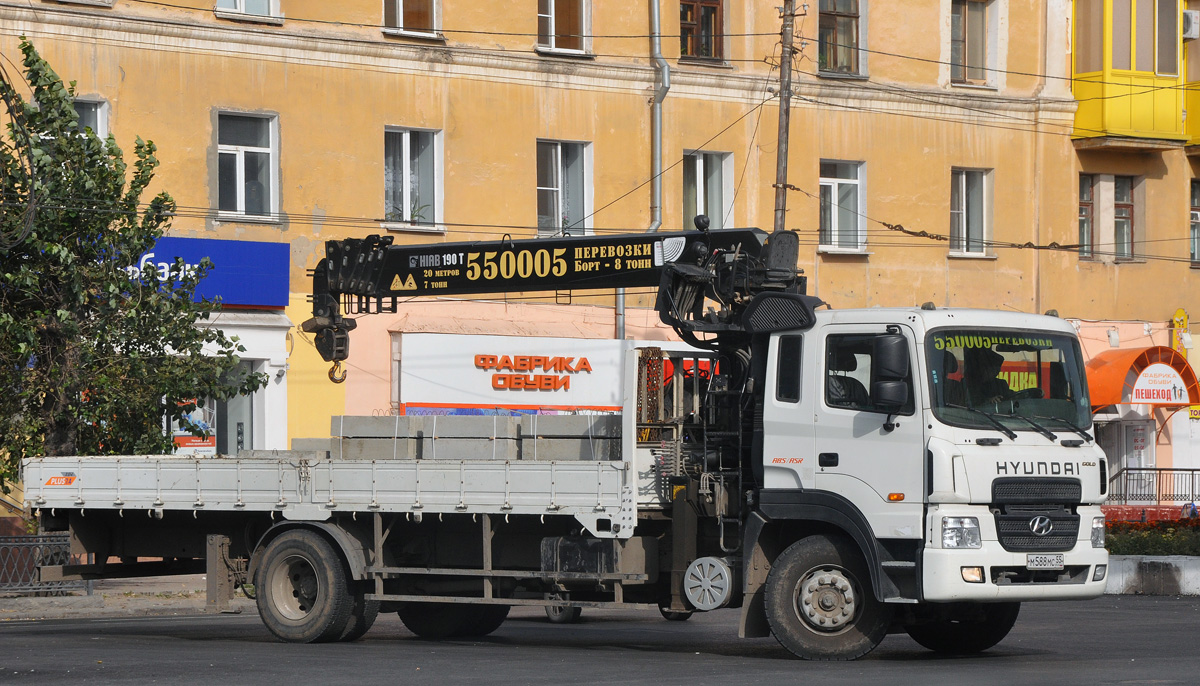 Омская область, № М 588 МС 55 — Hyundai Power Truck HD170