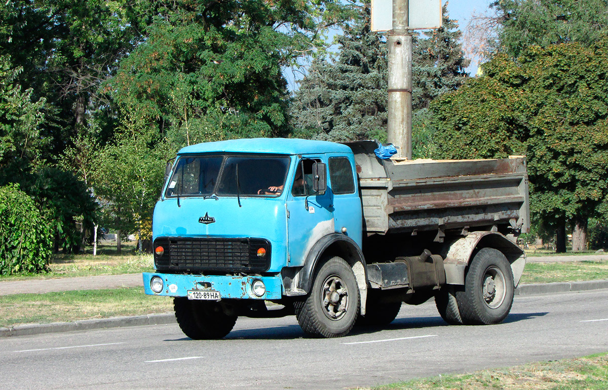 Запорожская область, № 120-89 НА — МАЗ-5549