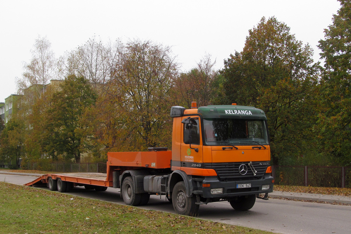 Литва, № DDK 547 — Mercedes-Benz Actros ('1997)