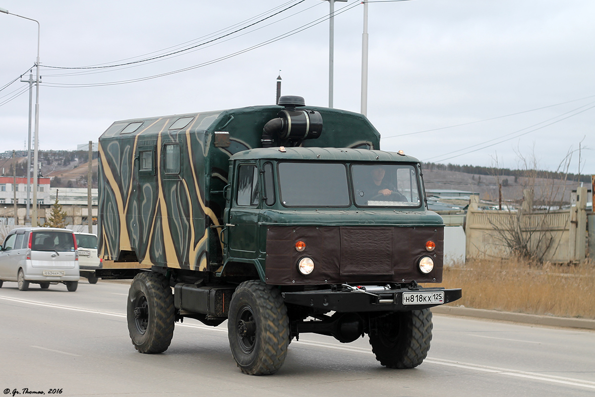 Саха (Якутия), № Н 818 КХ 125 — ГАЗ-66 (общая модель)