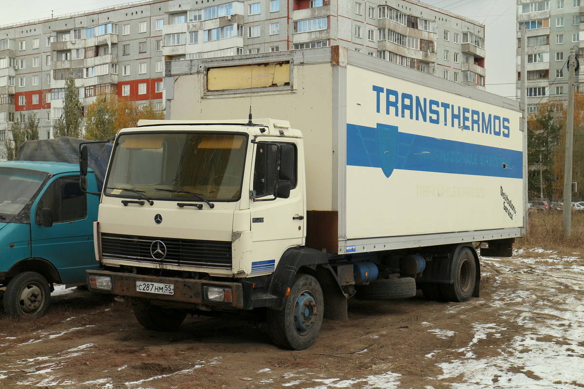 Омская область, № С 287 НМ 55 — Mercedes-Benz LK (общ. мод.)