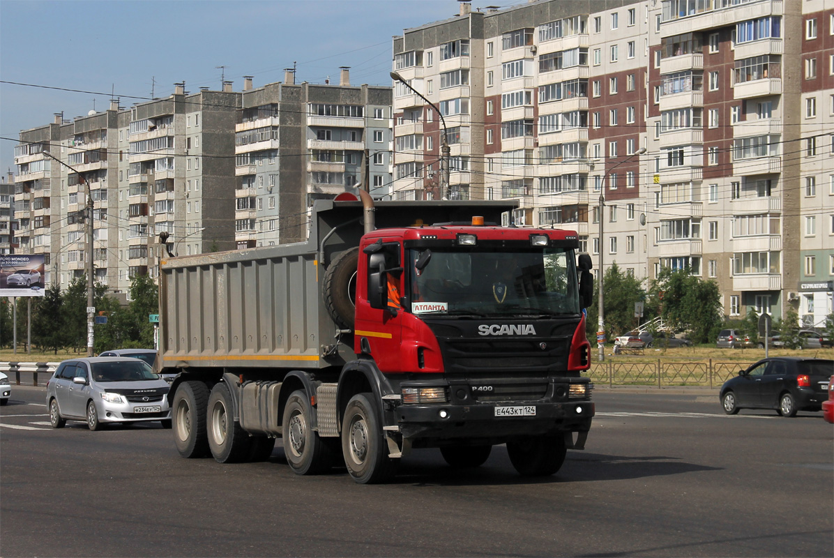 Красноярский край, № Е 443 КТ 124 — Scania ('2011) P400