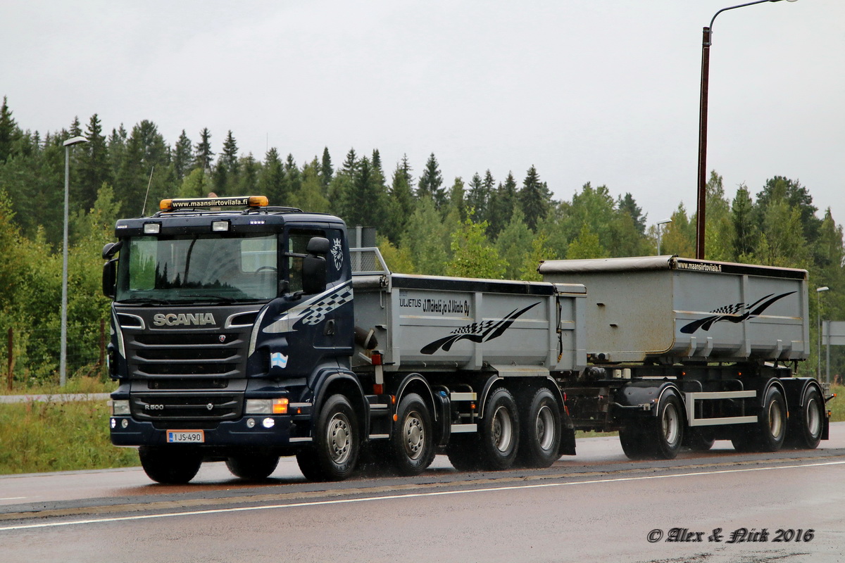 Финляндия, № IJS-490 — Scania ('2009) R500