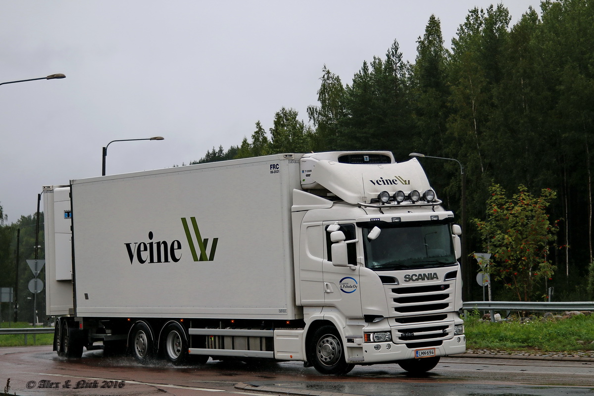 Финляндия, № LMN-694 — Scania ('2013) R520