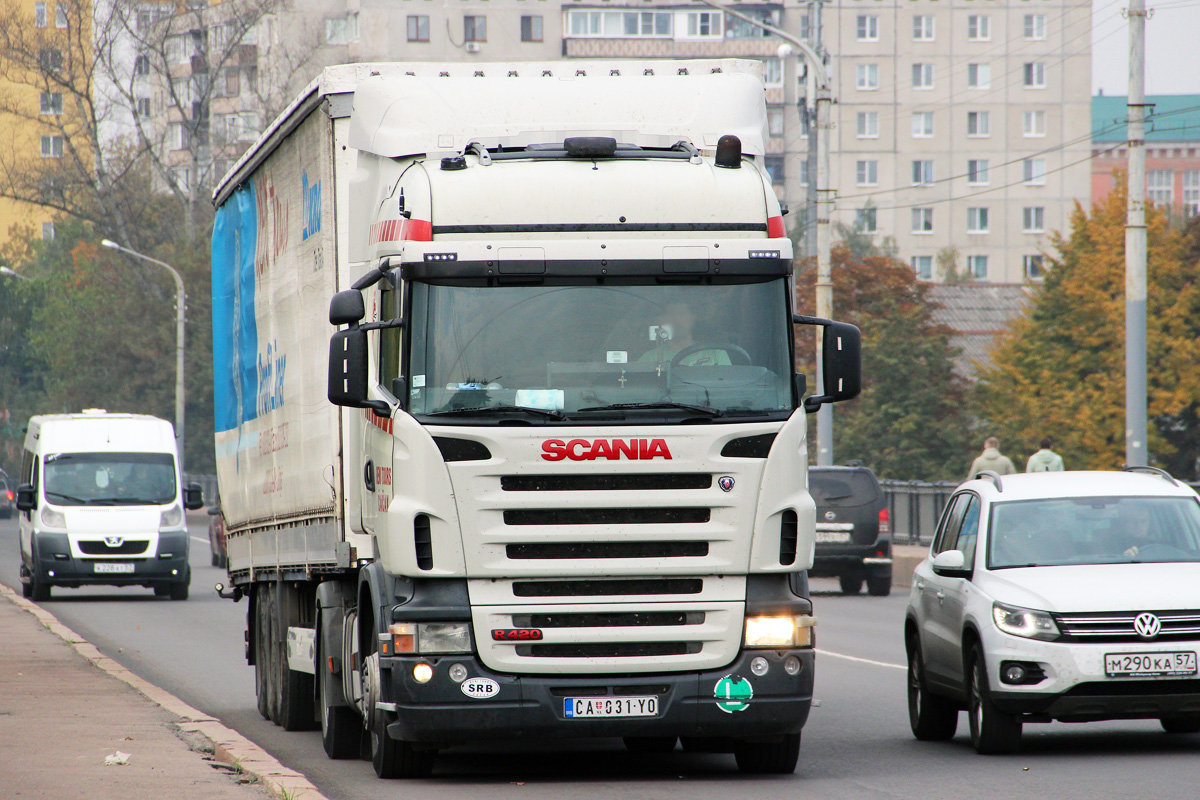 Сербия, № ČA 031-YO — Scania ('2004) R420