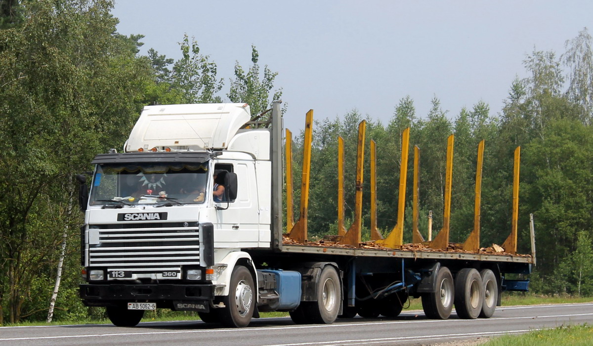 Могилёвская область, № АВ 5062-6 — Scania (II) (общая модель)