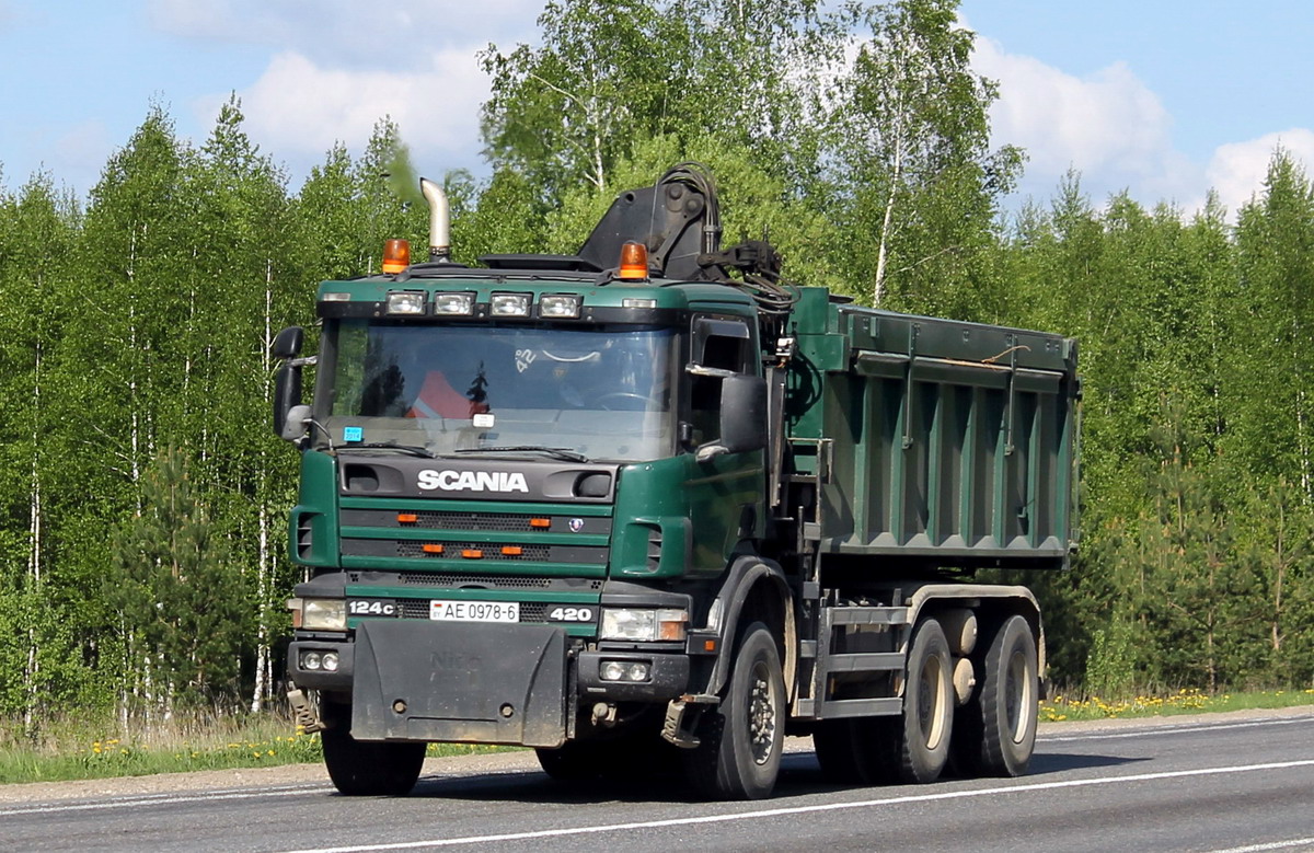 Могилёвская область, № АЕ 0978-6 — Scania ('1996) P124C