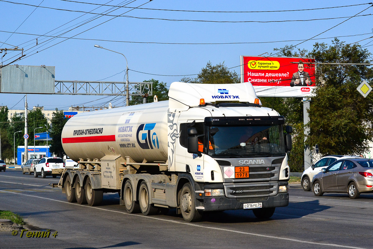 Волгоградская область, № С 016 РЕ 34 — Scania ('2011) P400