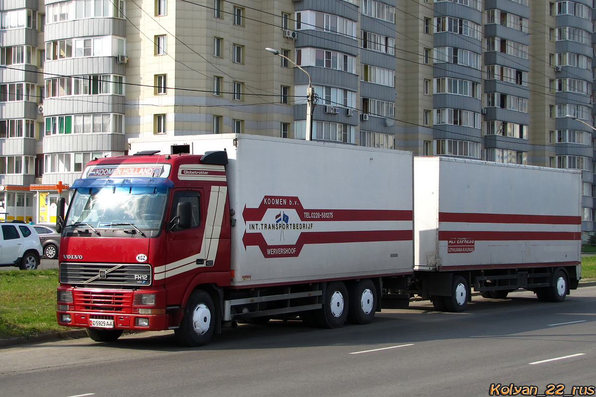 Киргизия, № D 5929 AA — Volvo ('1993) FH12.420
