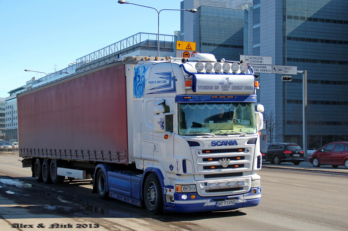 Польша, № NO 9349G — Scania ('2004) R500
