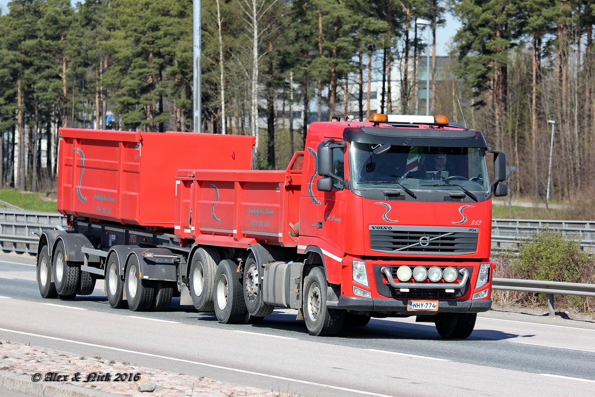 Финляндия, № NHY-774 — Volvo ('2008) FH.500