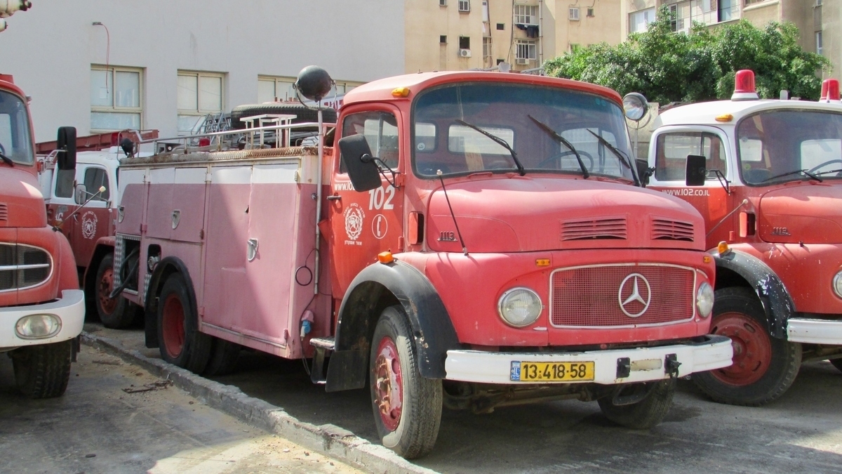 Израиль, № 13-418-58 — Mercedes-Benz LF 1113