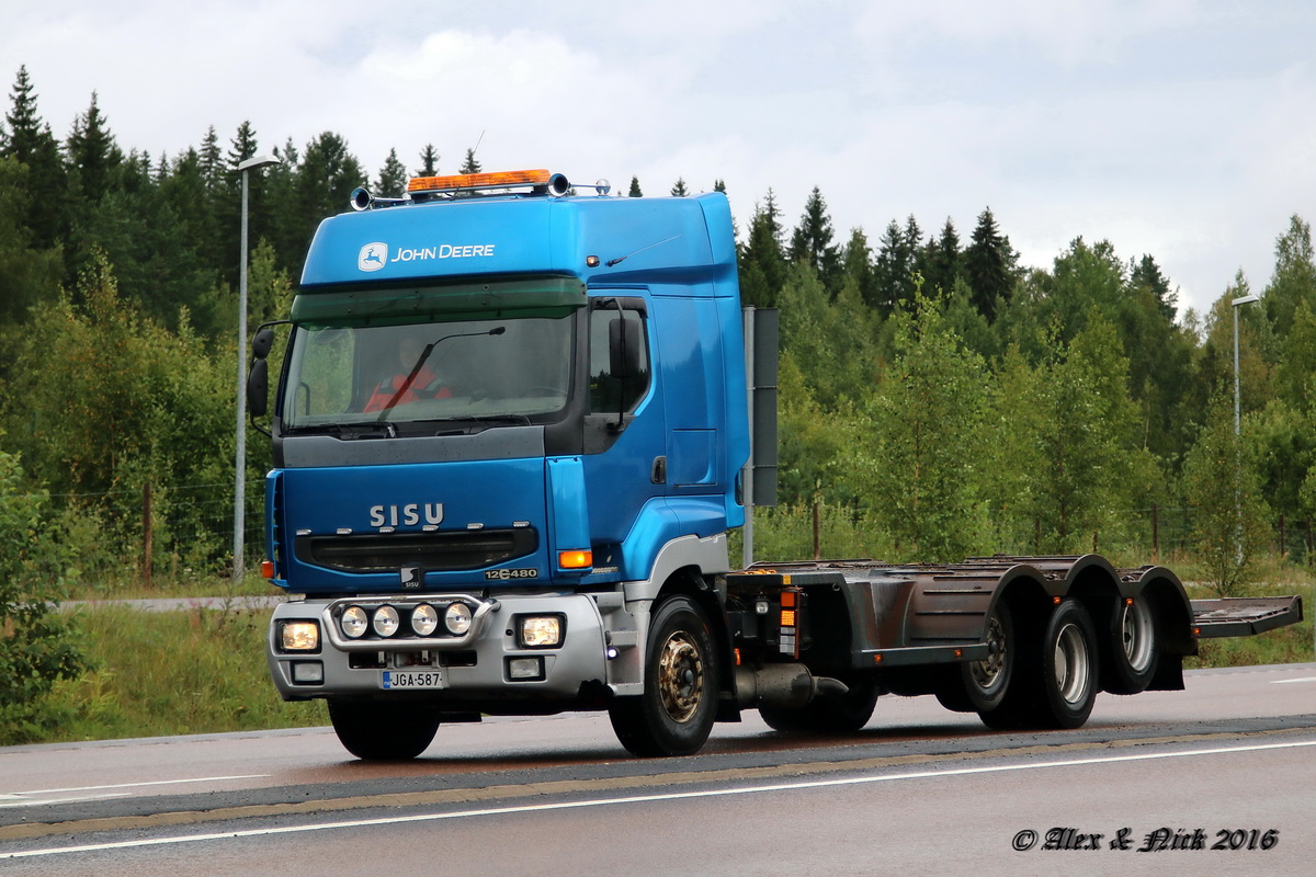 Финляндия, № JGA-587 — Sisu E12
