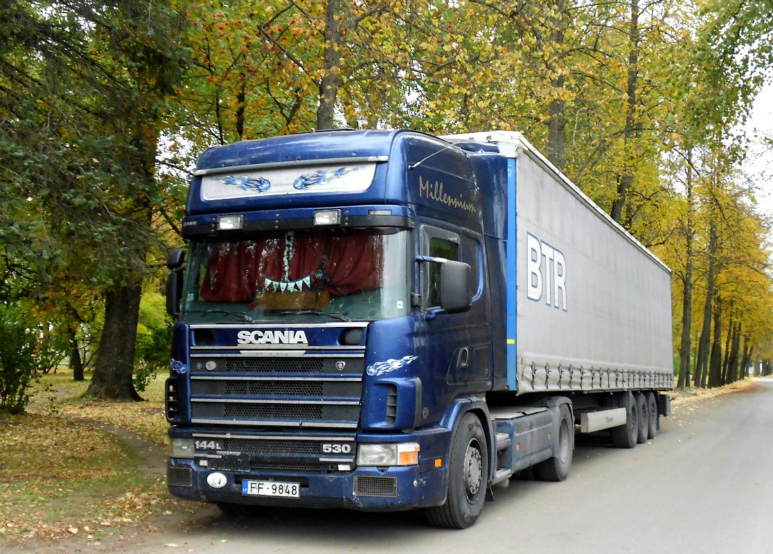 Латвия, № FF-9848 — Scania ('1996) R144L