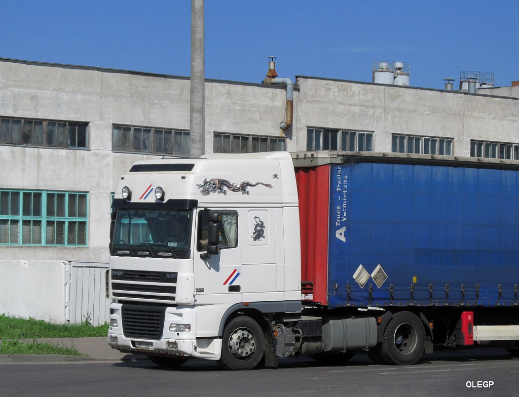 Минская область, № АМ 7992-5 — DAF XF95 FT