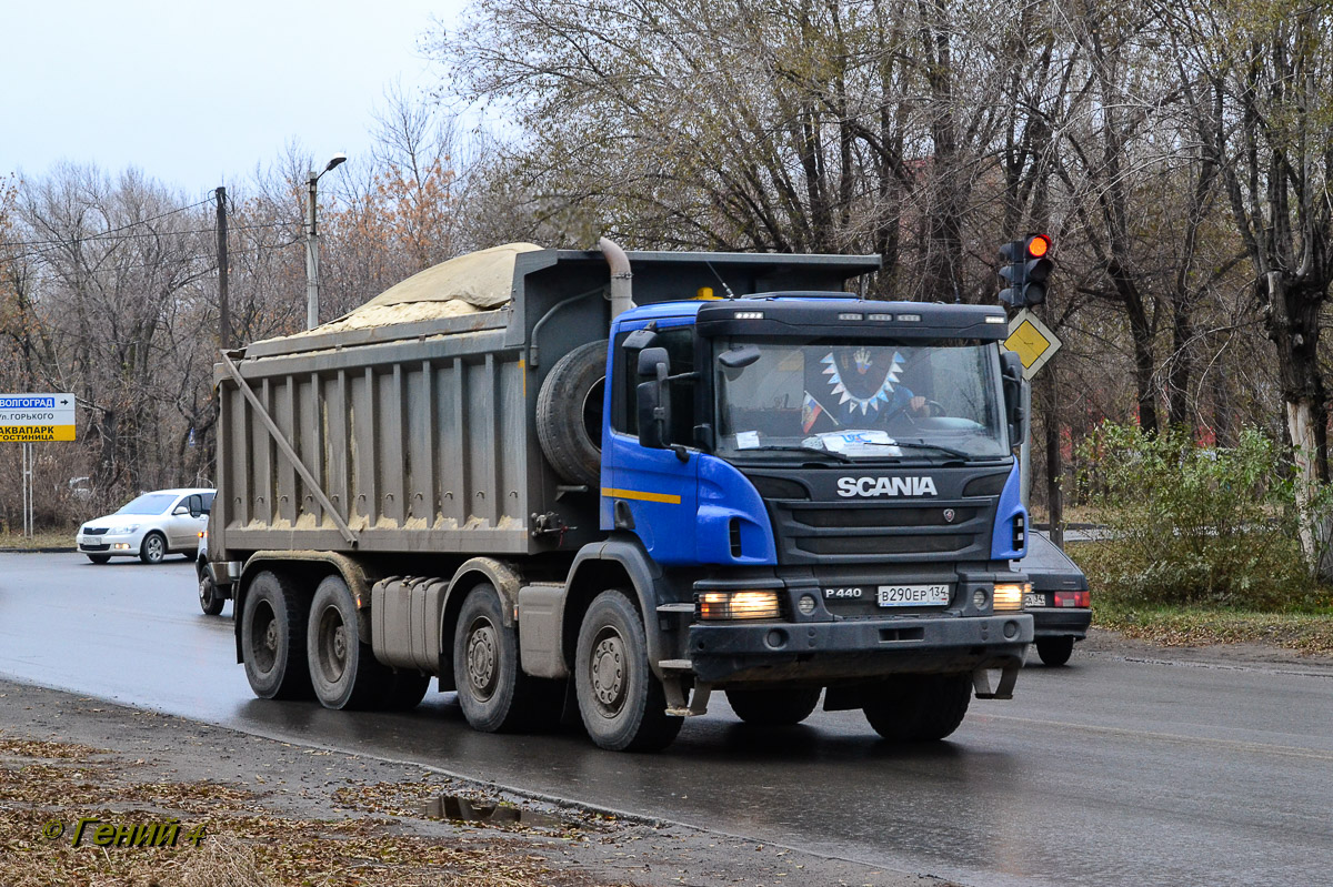 Волгоградская область, № В 290 ЕР 134 — Scania ('2011) P440