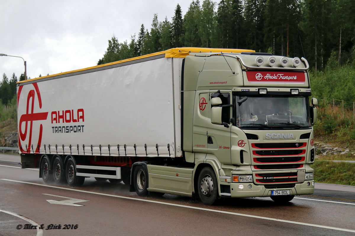 Эстония, № 754 BDL — Scania ('2009) R440