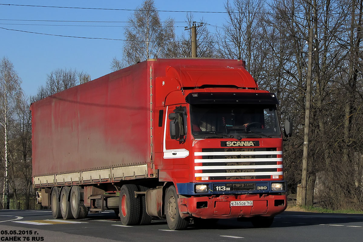 Самарская область, № Е 365 ОВ 163 — Scania (III) R113M