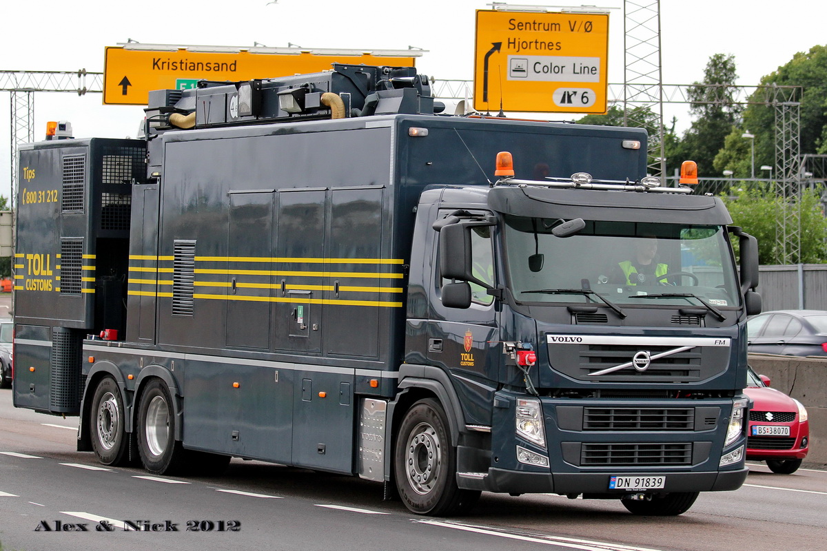 Норвегия, № DN 91839 — Volvo ('2010) FM.460