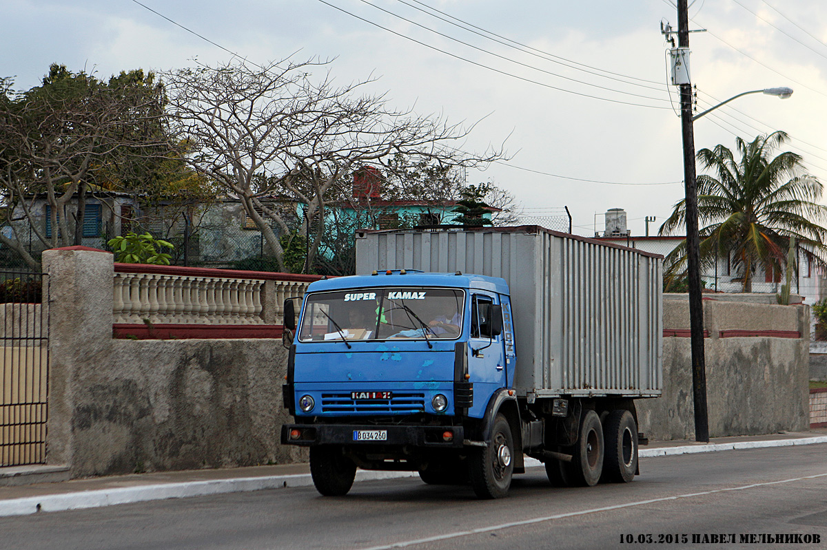 Куба, № B 034 260 — КамАЗ-5320