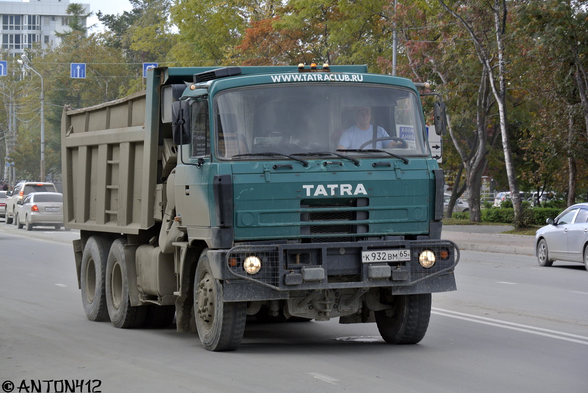 Сахалинская область, № К 932 ВМ 65 — Tatra 815-250S01