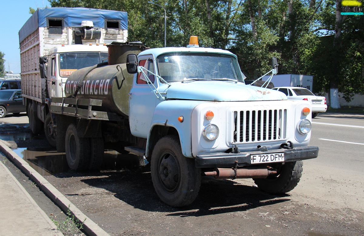 Восточно-Казахстанская область, № F 722 DFM — ГАЗ-53-12