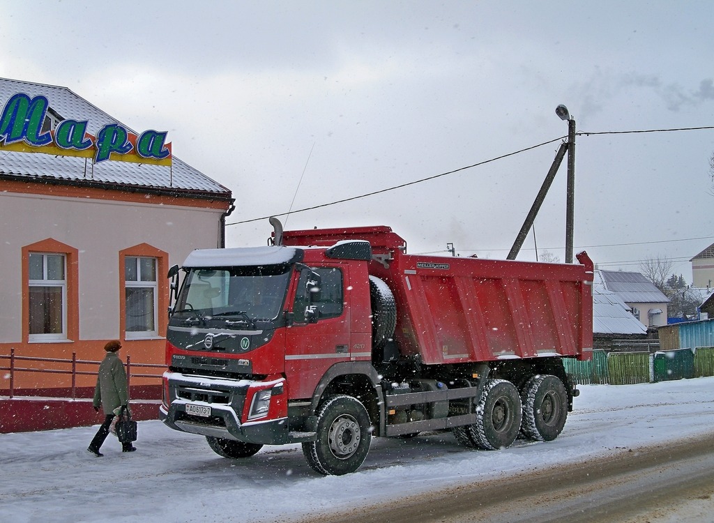 Минск, № АО 6173-7 — Volvo ('2013) FMX.420