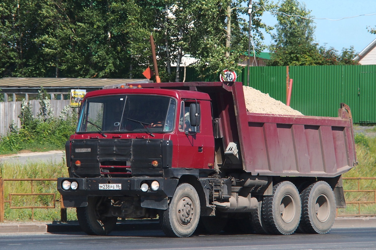 Ханты-Мансийский автоном.округ, № М 238 РЕ 86 — Tatra 815 S1