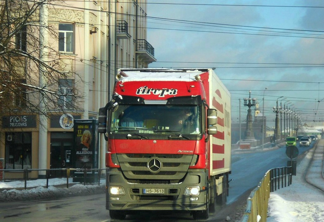 Латвия, № HS-7513 — Mercedes-Benz Actros ('2009)