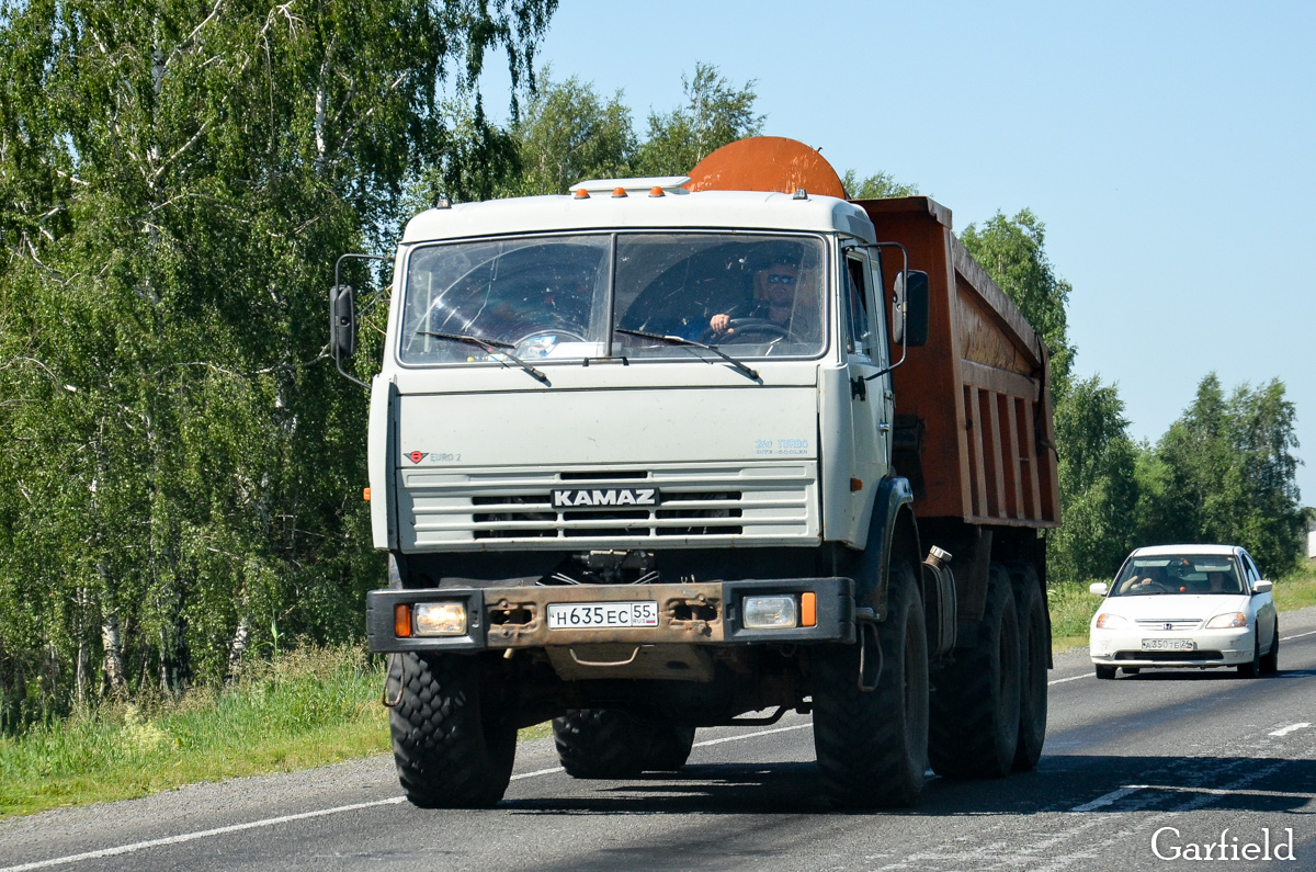 Омская область, № Н 635 ЕС 55 — КамАЗ-43118 (общая модель)