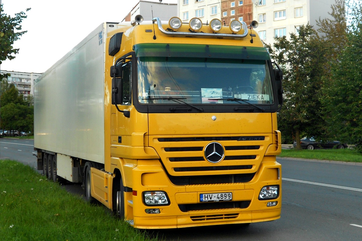 Латвия, № HV-4899 — Mercedes-Benz Actros ('2003) 1844