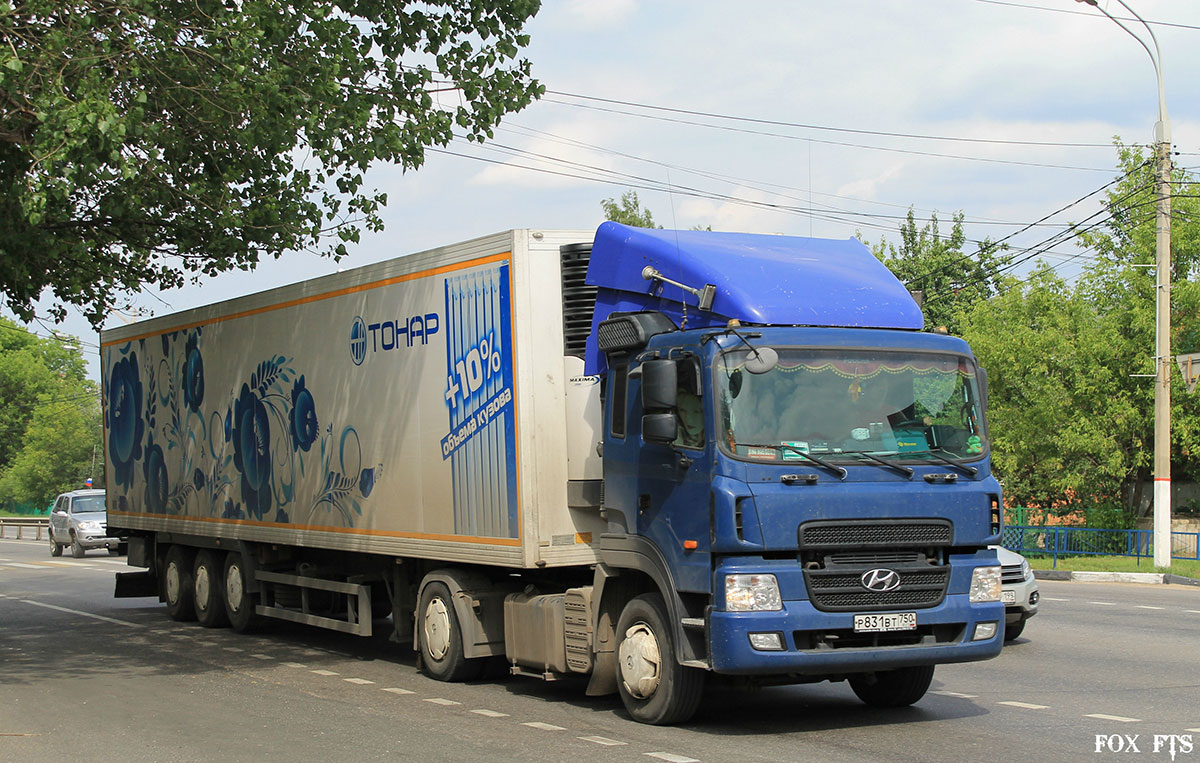 Московская область, № Р 831 ВТ 750 — Hyundai Power Truck HD500