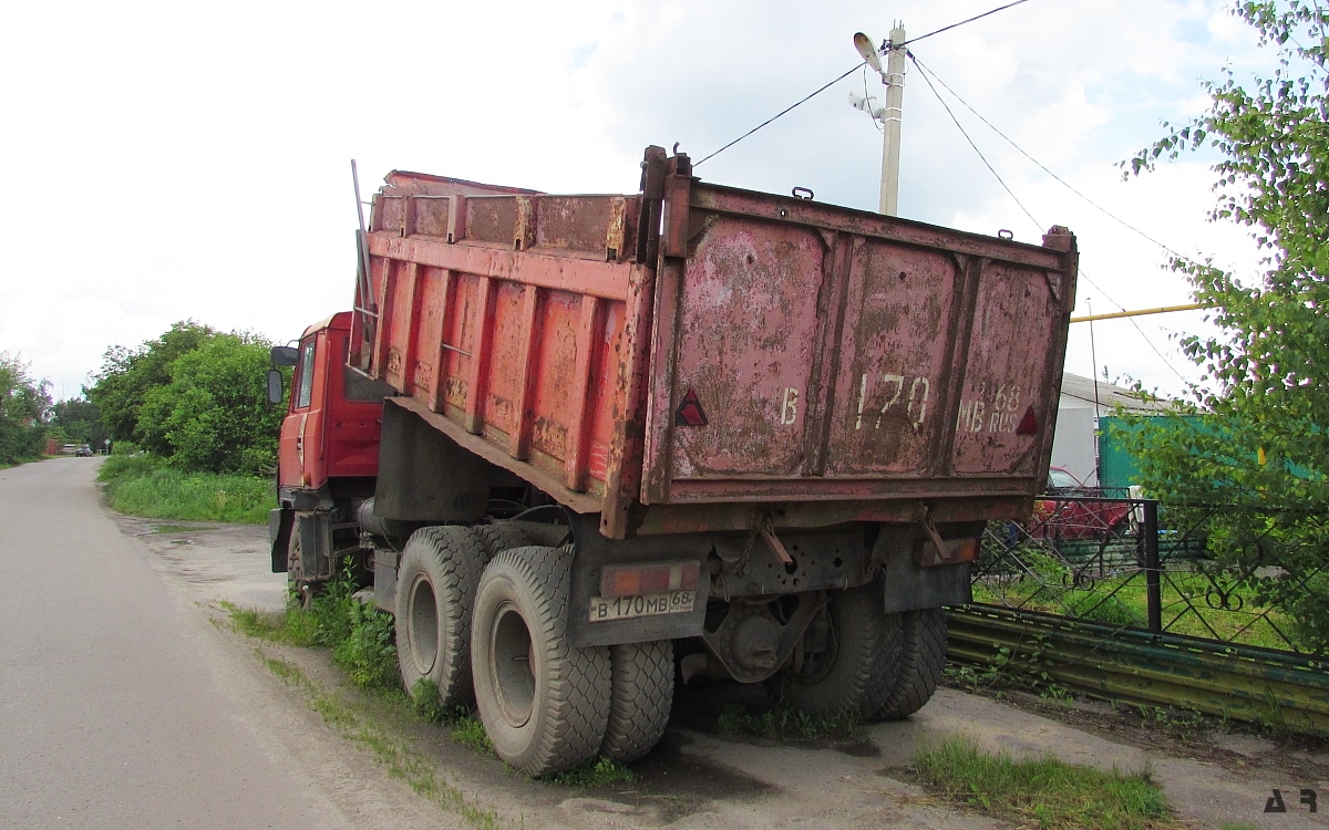 Тамбовская область, № В 170 МВ 68 — Tatra 815 S1