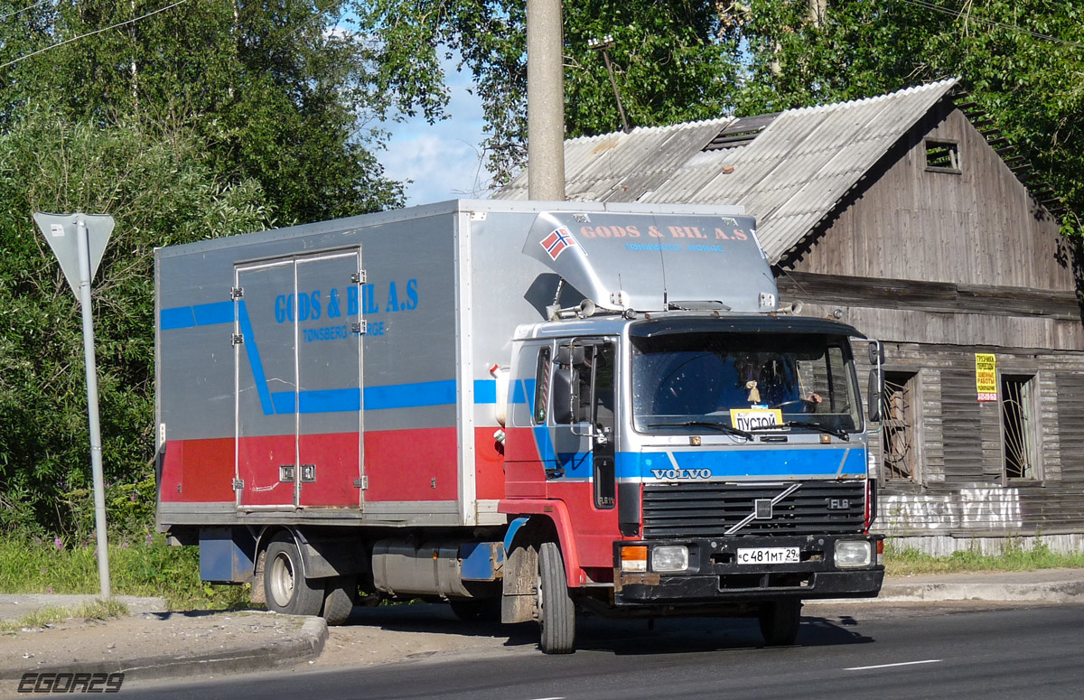 Архангельская область, № С 481 МТ 29 — Volvo FL6