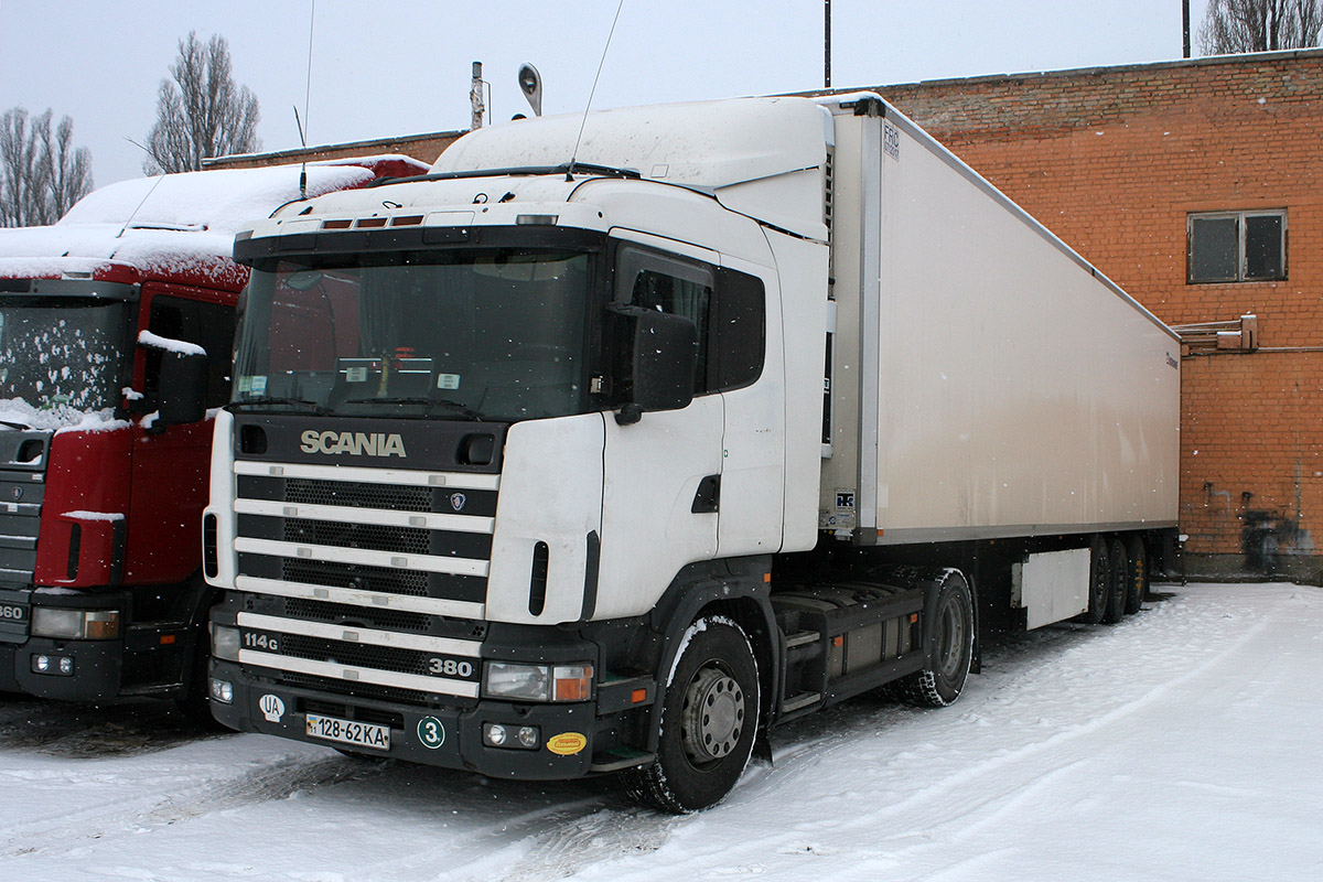 Киев, № 128-62 КА — Scania ('1996) R114G