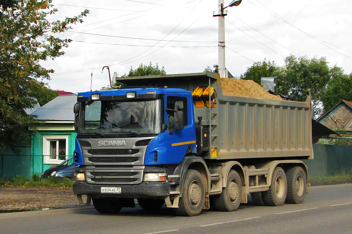 Ивановская область, № Н 634 ХЕ 37 — Scania ('2011) P380