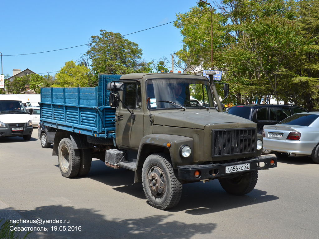 Севастополь, № А 656 КО 92 — ГАЗ-4301