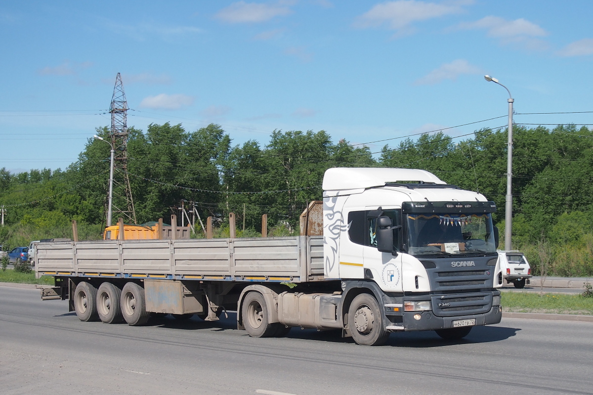Тюменская область, № Н 620 ТВ 72 — Scania ('2004) P340