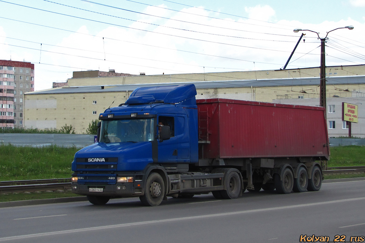 Алтайский край, № О 282 ТХ 22 — Scania ('1996) T-Series 124L