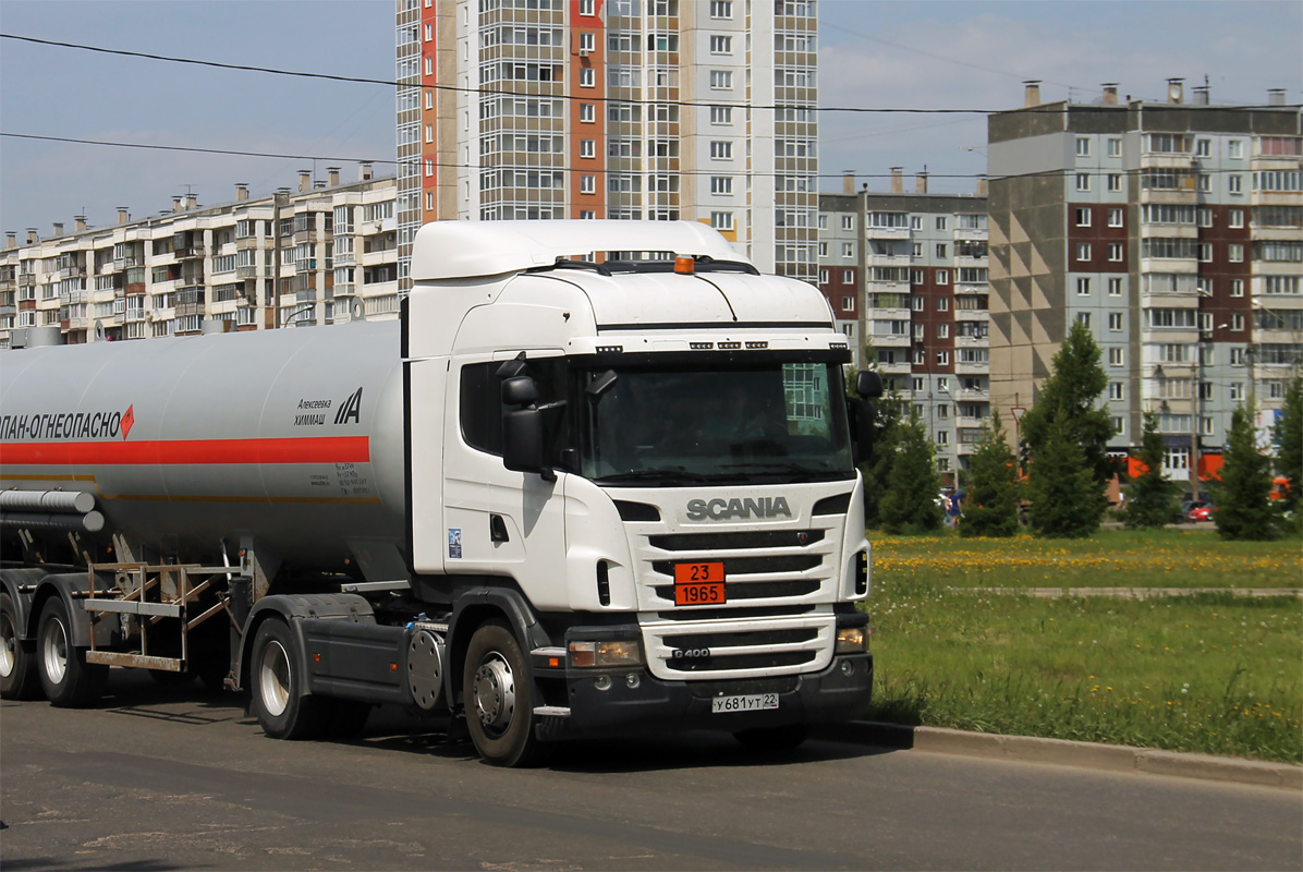 Алтайский край, № У 681 УТ 22 — Scania ('2009) G400