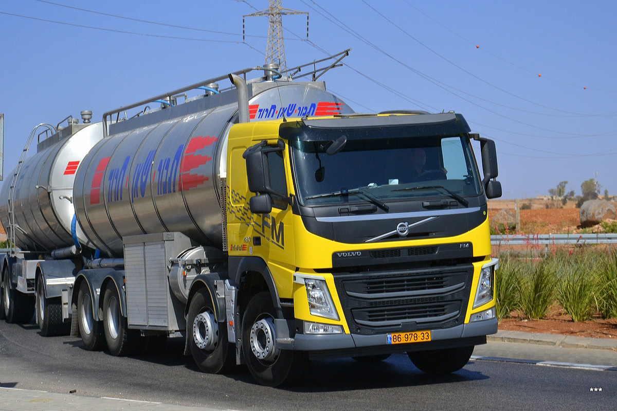 Израиль, № 86-978-33 — Volvo ('2013) FM.460