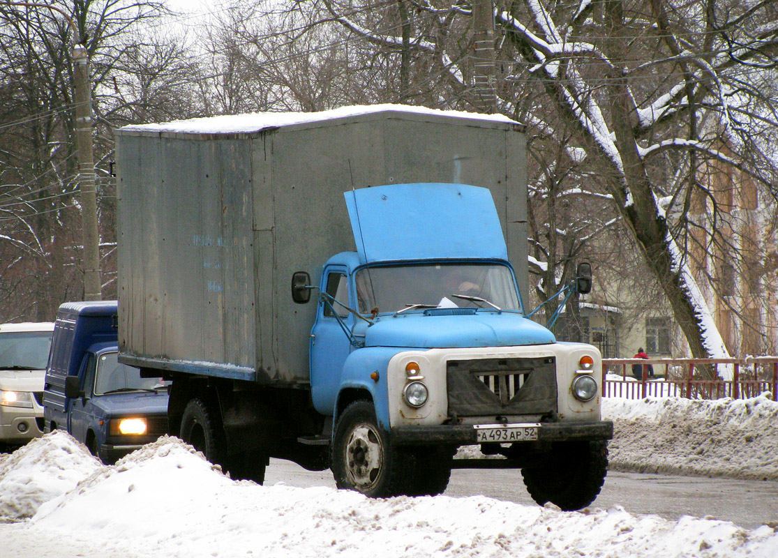 Нижегородская область, № А 493 АР 52 — ГАЗ-53-12