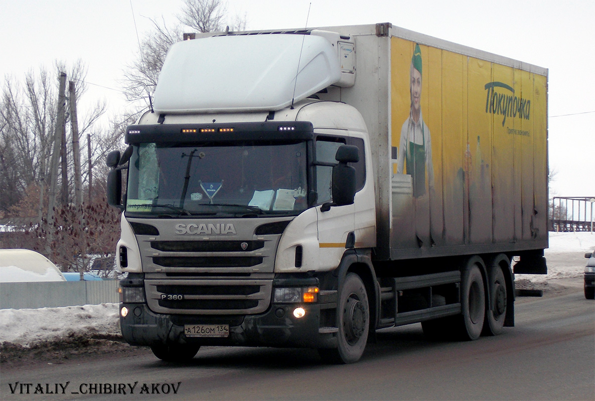 Волгоградская область, № А 126 ОМ 134 — Scania ('2011) P360