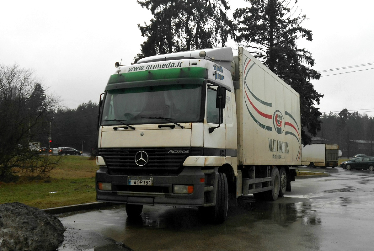 Литва, № ACP 161 — Mercedes-Benz Actros ('1997)