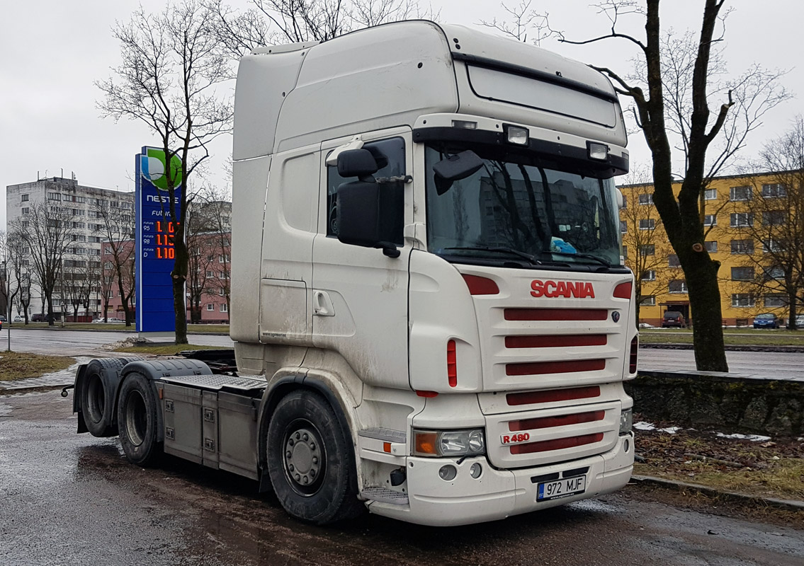 Эстония, № 972 MJF — Scania ('2004) R480