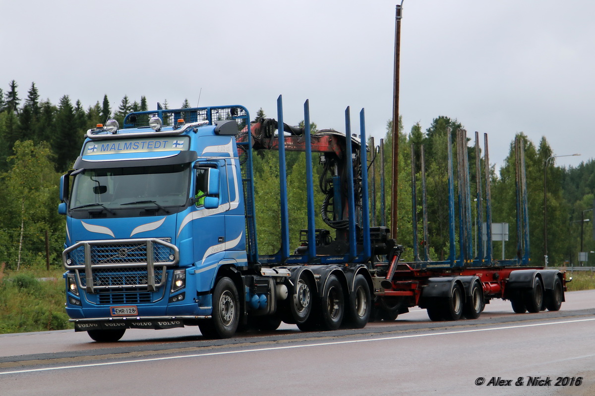 Финляндия, № EMR-128 — Volvo ('2008) FH-Series